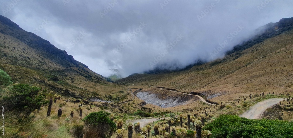 Fototapeta premium panorama of the mountains