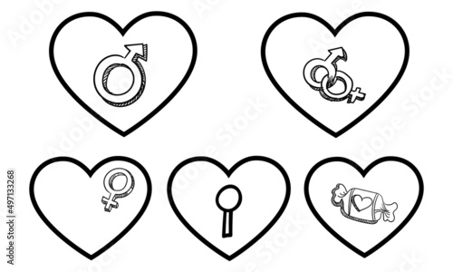 Heart Love Shape, Love Icon, Valentine’s Graphic, Heart Shape Icon Valentine’s Day SVG