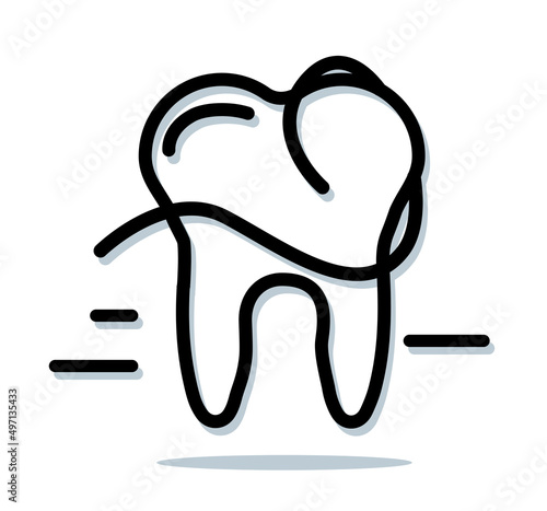 Dental Hygiene - Floss Icon