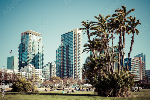City of San Diego, Downtown Cityscape, San Diego California, USA  © Curioso.Photography