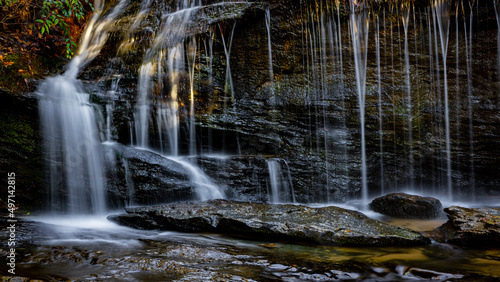 Middle falls at Greenville's Wayside Park