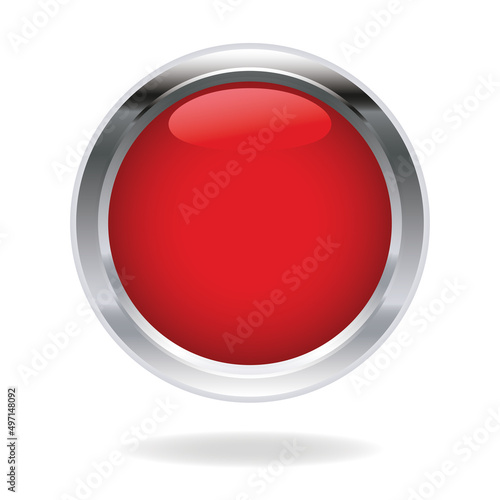 Free Download red button icon - GFXLoad