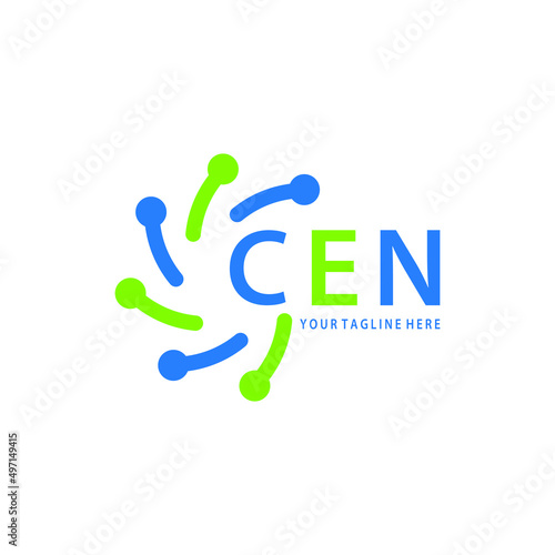 CEN logo design initial creative letter on white background.
CEN vector logo simple, elegant and luxurious,technology logo shape.CEN unique letter logo design. 
