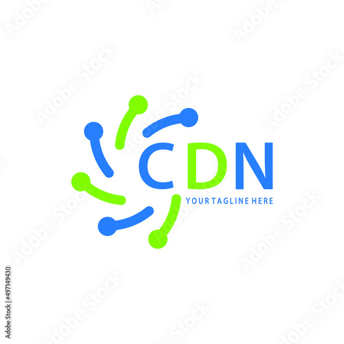 CDN logo design initial creative letter on white background.
CDN vector logo simple, elegant and luxurious,technology logo shape.CDN unique letter logo design.
 