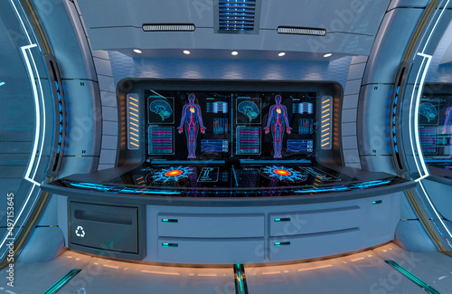 фотографія life pod hangar control panel