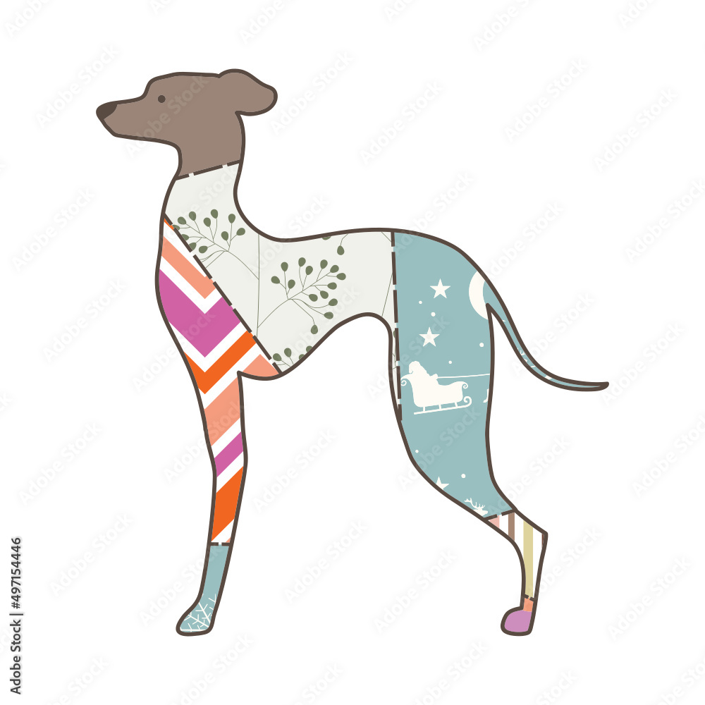 Obraz premium Patchwork toy animal