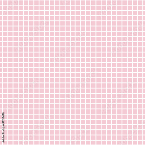 Simple pink seamless pattern. Vector square template for decor, backgrounds, cards and scrapbooking.