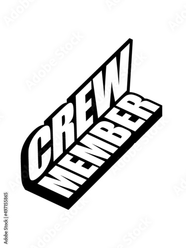 Gruppe Crew Member 