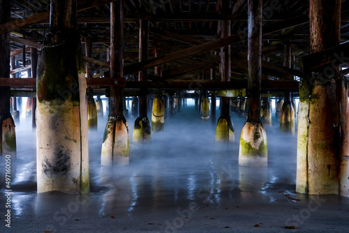 Below the pier