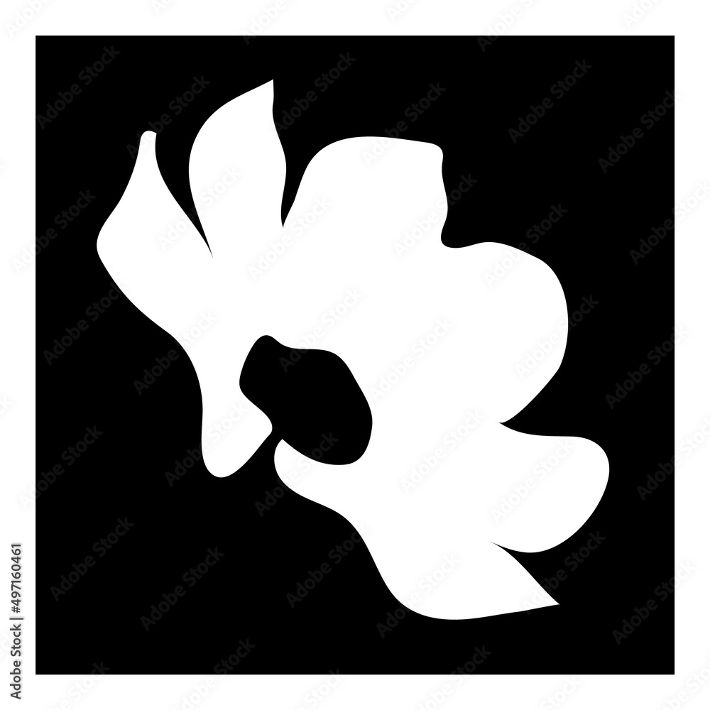 Flower Flat Icon Isolated On White Background Flower Flat Icon Isolated On White Background