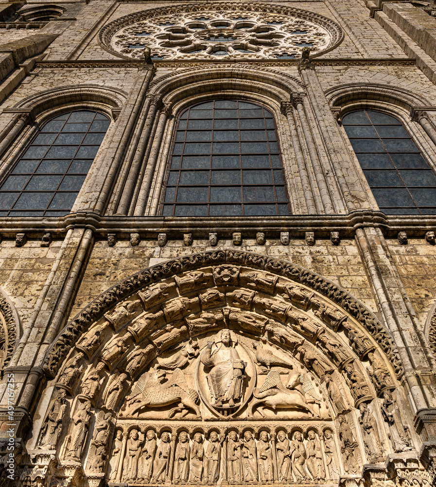 Obraz premium Chartres cathedral
