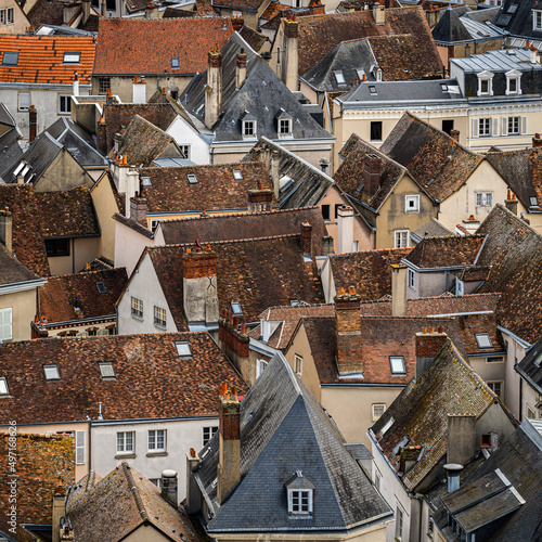 Obraz na płótnie Chartres rooftops
