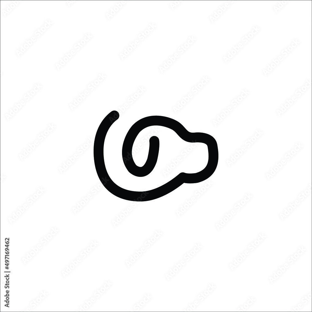 The logo design is dog The logo design is dog
