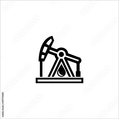 the logo design is for oil mine