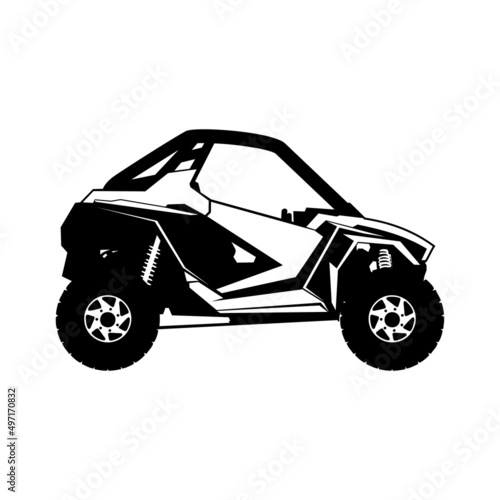 utv icon logo design vector	