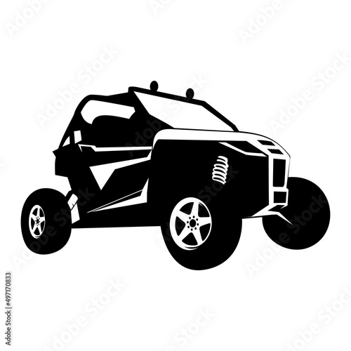 utv icon logo design vector	
