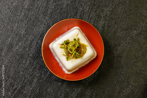 お豆腐 tofu (bean curd) japanese food