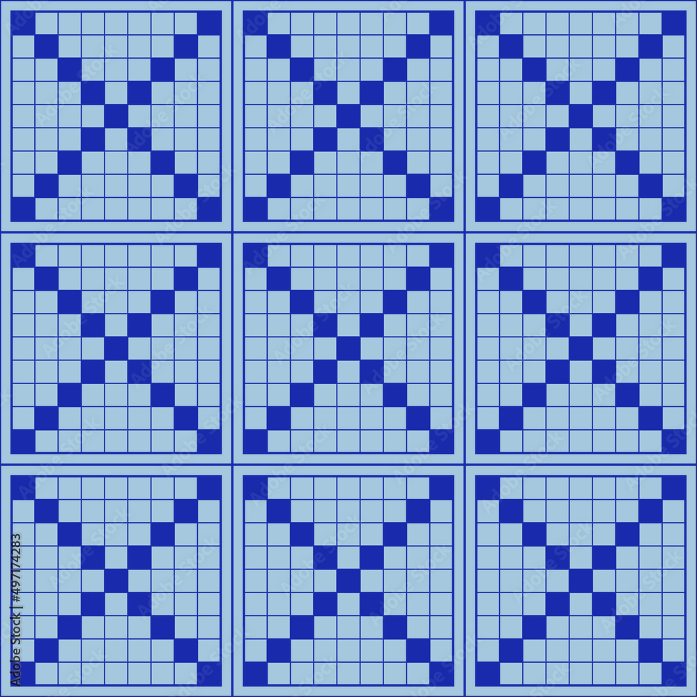 Fototapeta premium Simple colorful geometry&nbsp;background.Vector illustration.