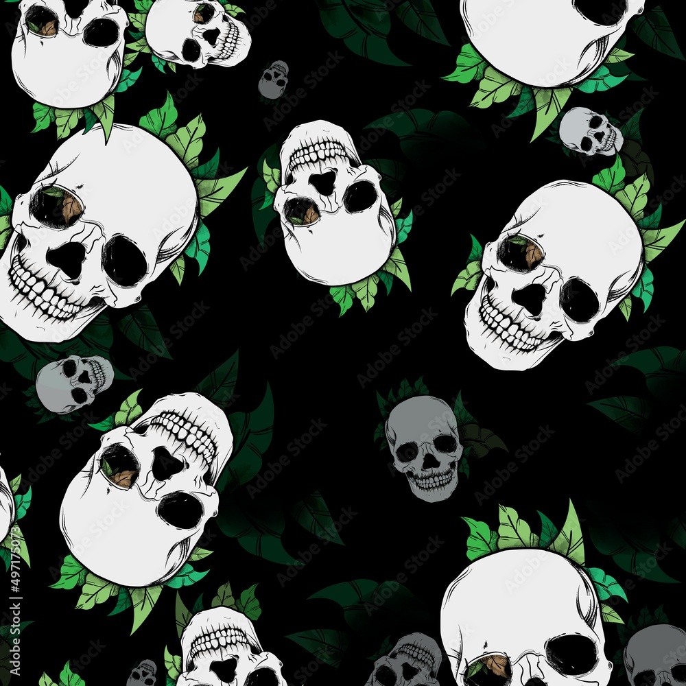 background with skulls background with skulls