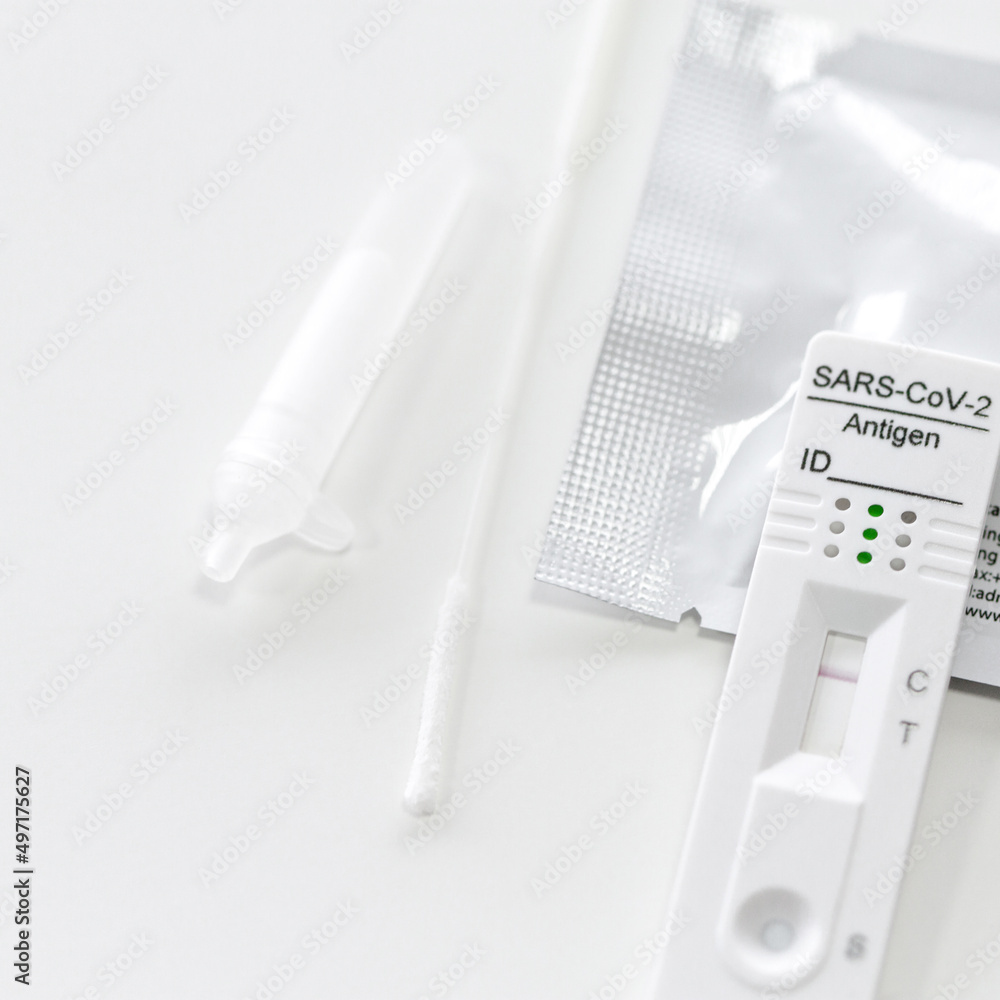Negative test result by using rapid test device for COVID-19. Negative test result by using rapid test device for COVID-19.