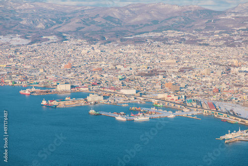 harbour view of Hakodate