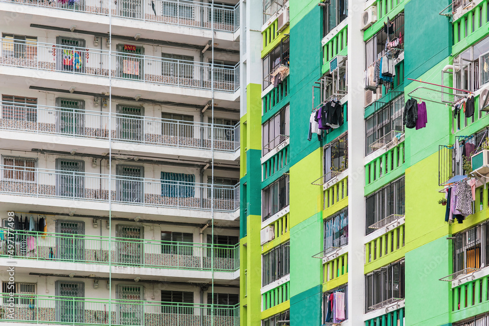 Fototapeta premium Public housing estate in Hong Kong