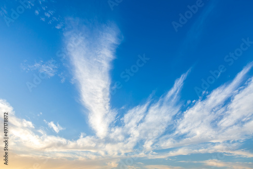 Photography Beautiful sky clouds nature background at sunset