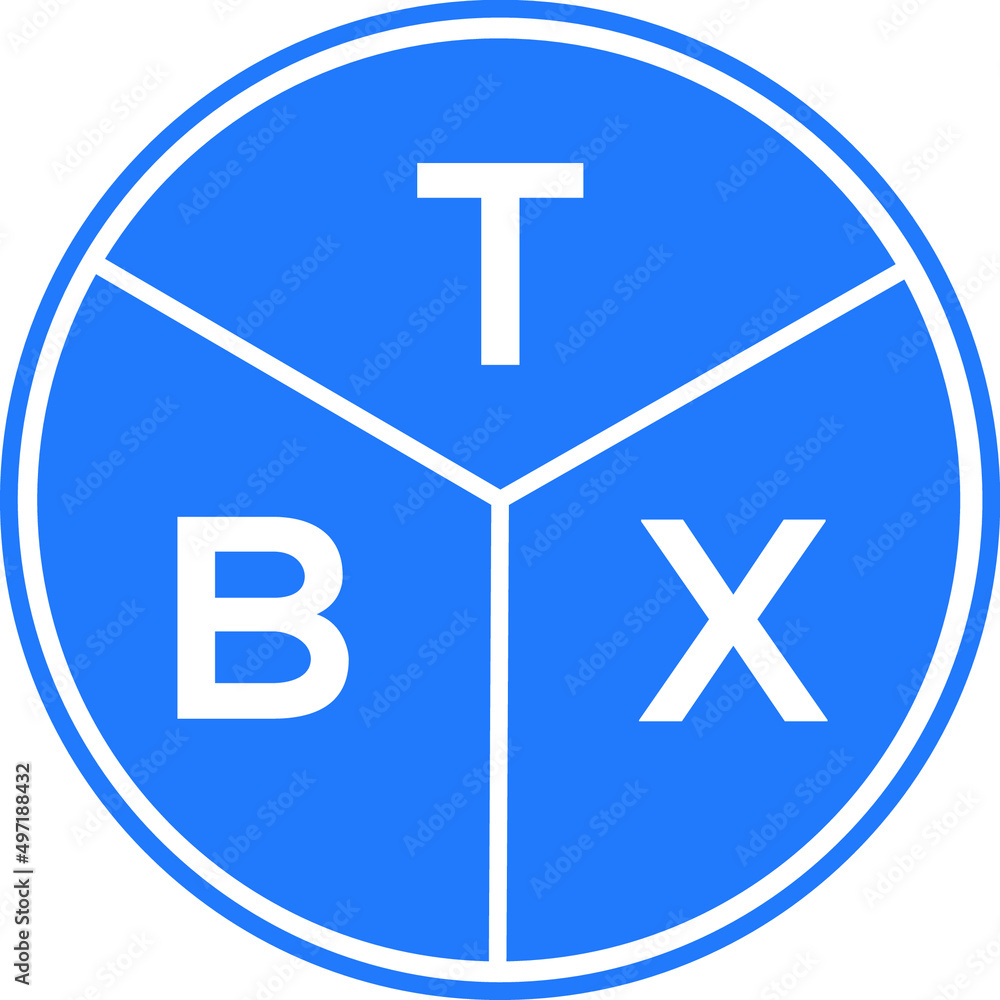 TBX letter logo design on black background. TBX creative initials letter logo concept. TBX letter design. TBX letter logo design on black background. TBX creative initials letter logo concept. TBX letter design.
