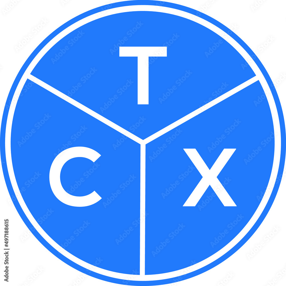 TCX letter logo design on black background. TCX creative initials letter logo concept. TCX letter design. TCX letter logo design on black background. TCX creative initials letter logo concept. TCX letter design.