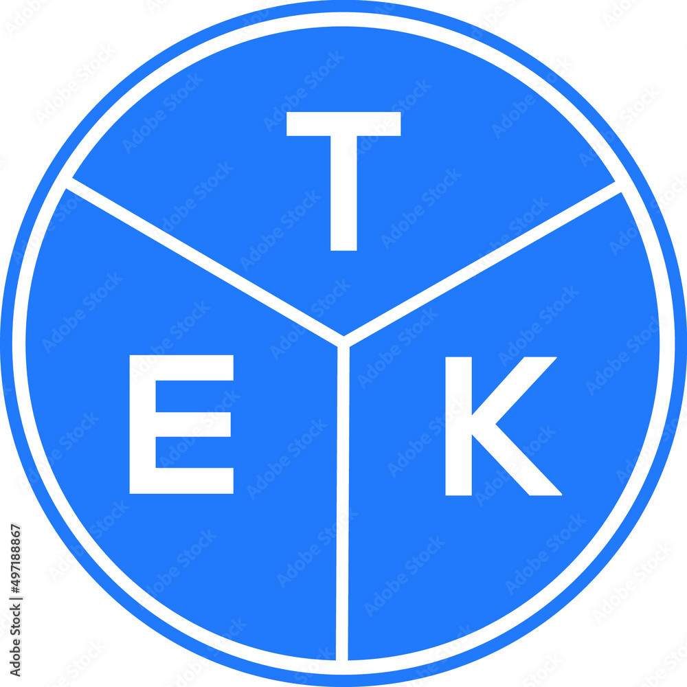 TEK letter logo design on black background. TEK creative initials letter logo concept. TEK letter design. TEK letter logo design on black background. TEK creative initials letter logo concept. TEK letter design.