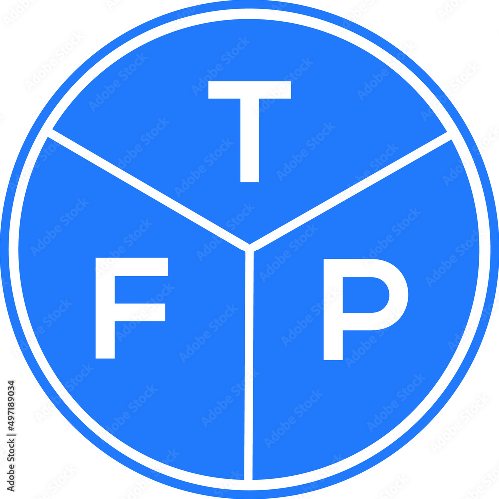 TFP letter logo design on black background. TFP creative initials letter logo concept. TFP letter design. TFP letter logo design on black background. TFP creative initials letter logo concept. TFP letter design.