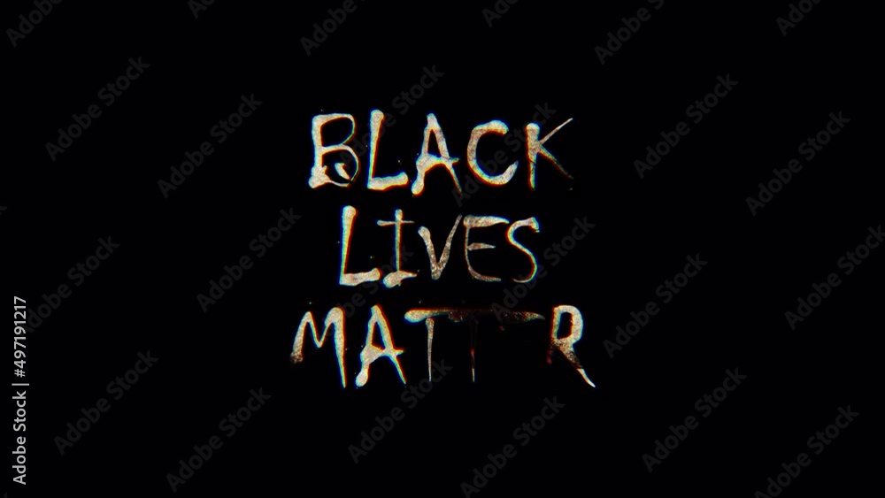 Burn text of Black Lives Matter word. The golden shine lighting of Black Lives Matter word loop animation promote advertising concept isolate using QuickTime Alpha Channel ProRes 4444.
Burn text of Black Lives Matter word. The golden shine lighting of Black Lives Matter word loop animation promote advertising concept isolate using QuickTime Alpha Channel ProRes 4444.