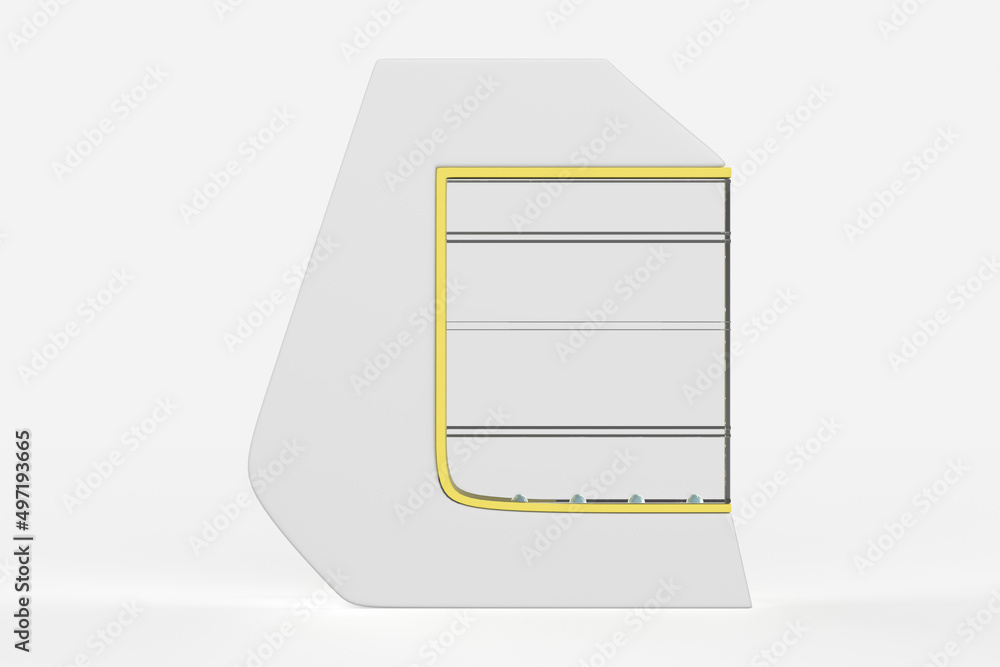 Display stand, retail display stand for product , display stands isolated on white background. 3d illustration Display stand, retail display stand for product , display stands isolated on white background. 3d illustration