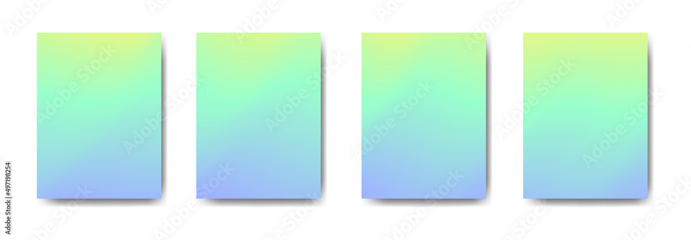 collection of colorful gradient background cover flyers are used for backgrounds, posters, banners, etc. collection of colorful gradient background cover flyers are used for backgrounds, posters, banners, etc.