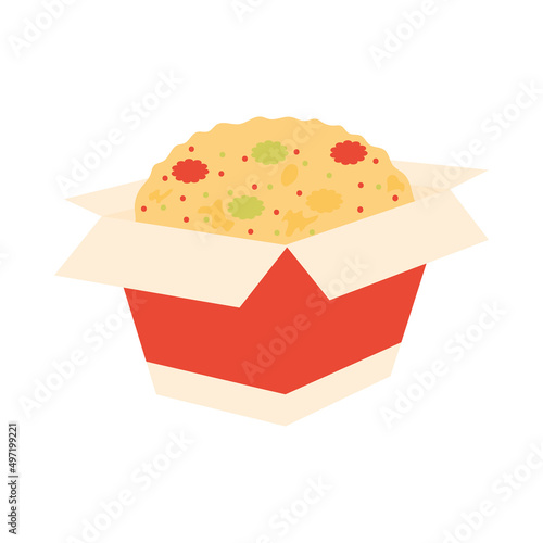 japanese rice in box