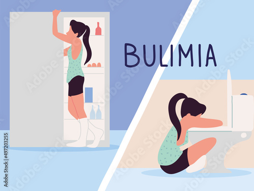 bulimia eating disorders photo