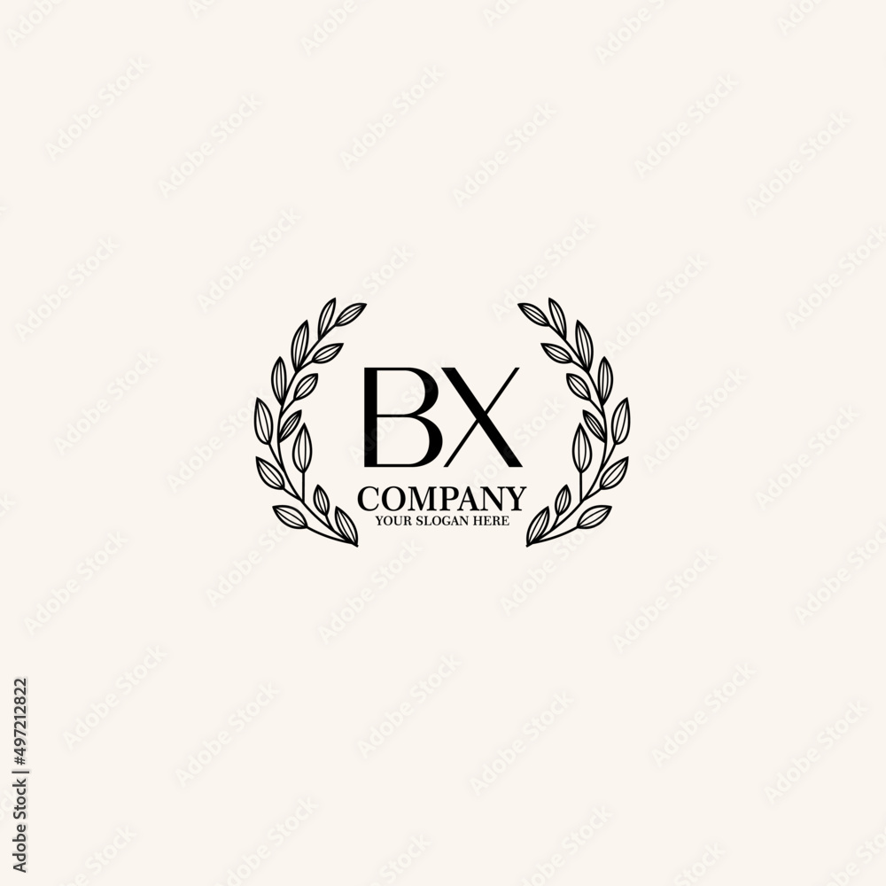 BX Beauty vector initial logo art handwriting logo of initial signature, wedding, fashion, jewelry, boutique, floral BX Beauty vector initial logo art handwriting logo of initial signature, wedding, fashion, jewelry, boutique, floral