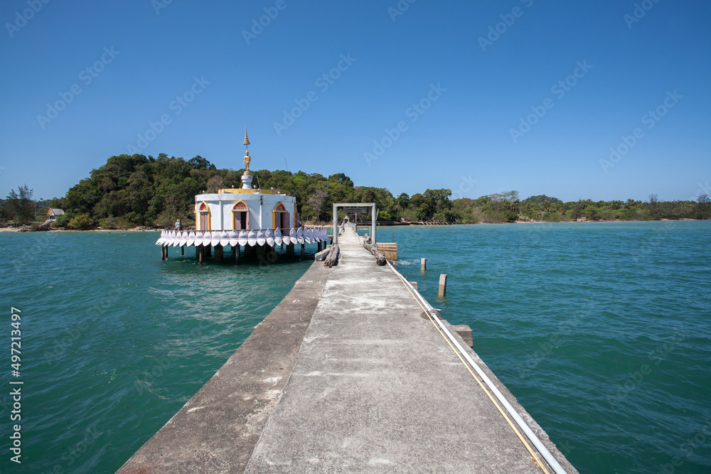 Wat Koh Phayam Temple, Koh Phayam island, Ranong Province, Thailand