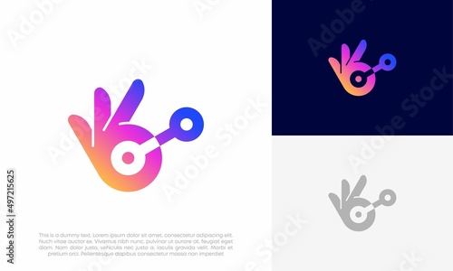 ok hand tech logo 