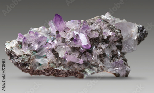 .amethyst mineral specimen stone rock geology gem crystal