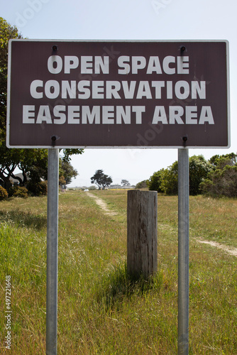 An Open Space Conservation Easement Area