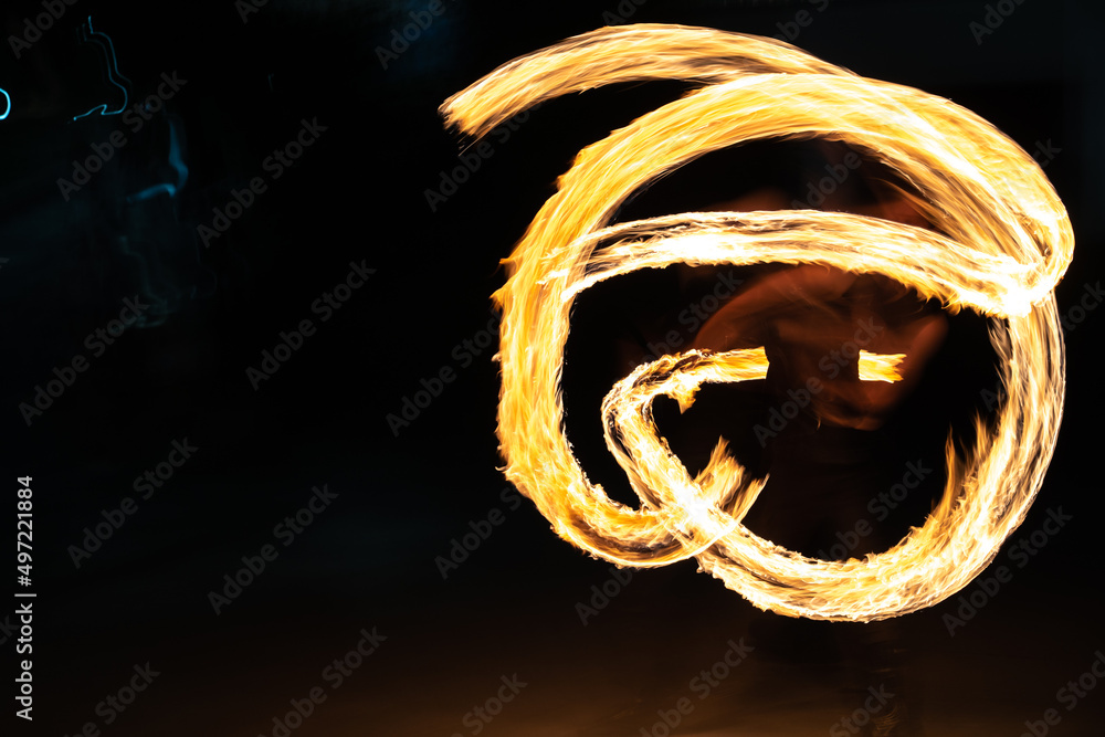 fire fire show, a night performance with a burning fire. flames in the night. fire fire show, a night performance with a burning fire. flames in the night.