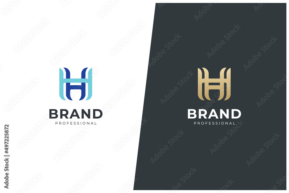 H Letter Vector Logo Concept Design H Letter Vector Logo Concept Design