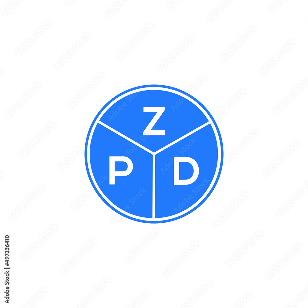 ZPD letter logo design on white background. ZPD creative circle letter logo concept. ZPD letter design. ZPD letter logo design on white background. ZPD creative circle letter logo concept. ZPD letter design.