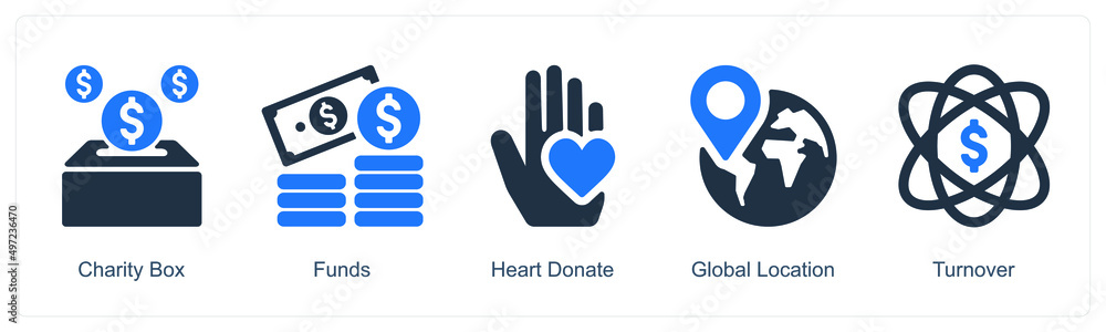 Obraz premium Crowdfunding And Donation