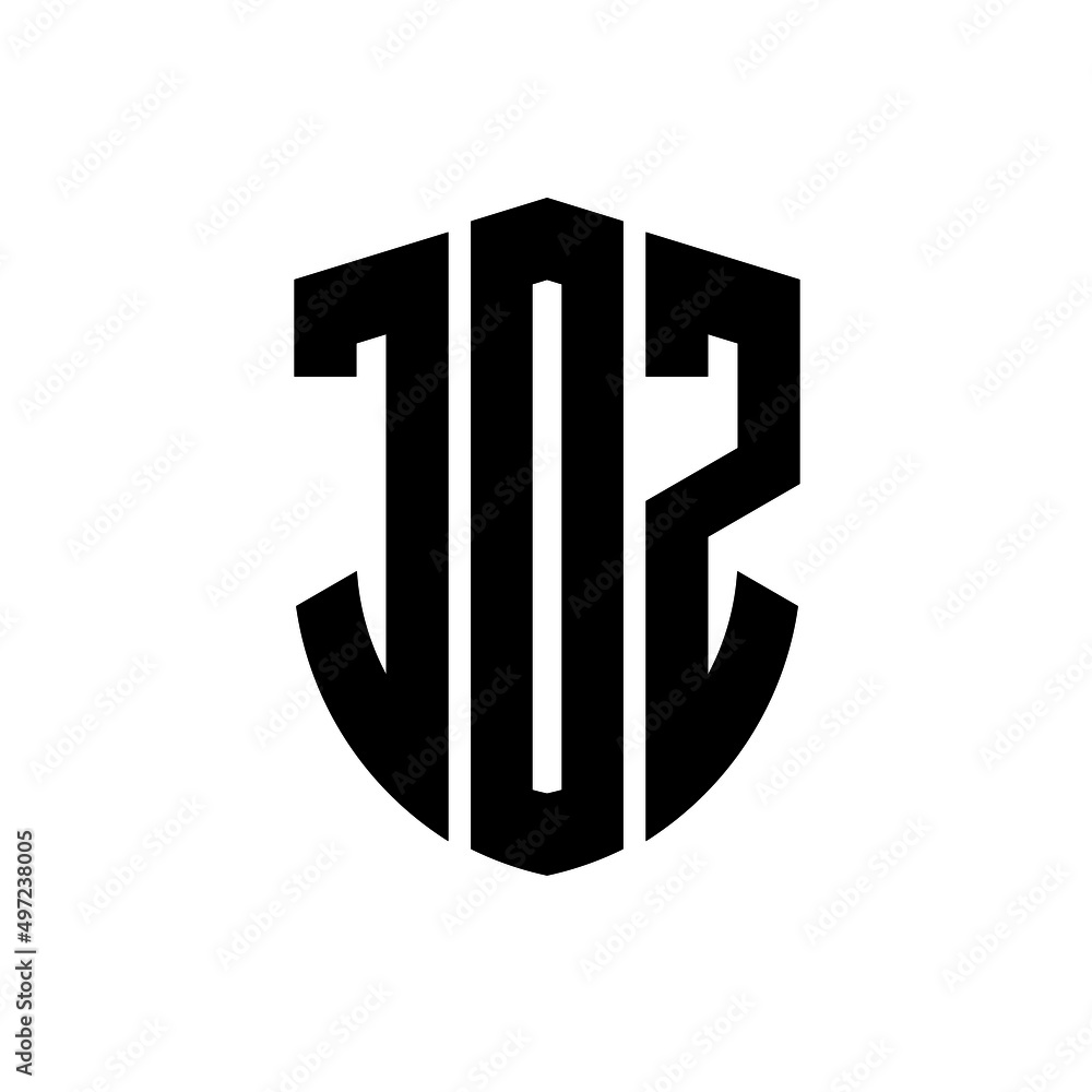 KDZ letter logo design. KDZ modern letter logo with black background. KDZ  creative letter logo. simple and modern letter logo. vector logo modern  alphabet font overlap style. Initial letters KDZ vector de