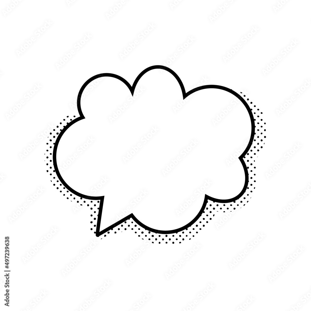 speech bubble frame for comic text isolated white background. Empty outline bubble for speech text. Dialog empty cloud, cartoon box. speech bubble frame for comic text isolated white background. Empty outline bubble for speech text. Dialog empty cloud, cartoon box.