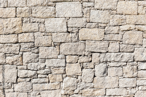 Granite Stone wall background texture