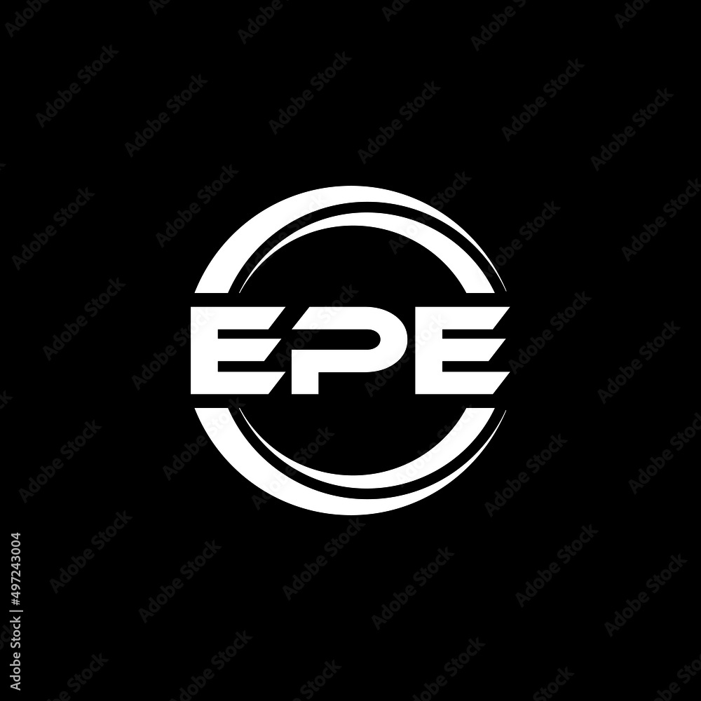 EPE letter logo design with black background in illustrator, vector logo modern alphabet font overlap style. calligraphy designs for logo, Poster, Invitation, etc. EPE letter logo design with black background in illustrator, vector logo modern alphabet font overlap style. calligraphy designs for logo, Poster, Invitation, etc.