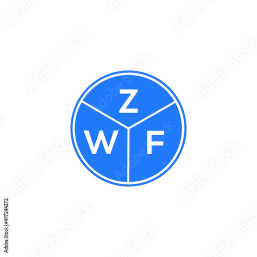 Free Download ZWF letter logo design on white background. ZWF  creative circle letter logo concept. ZWF letter design.
 - GFXLoad